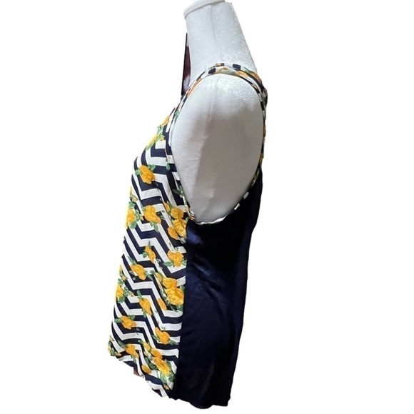 Rue21 Floral Razorback Tank Top (Sz S) - Picture 4 of 9